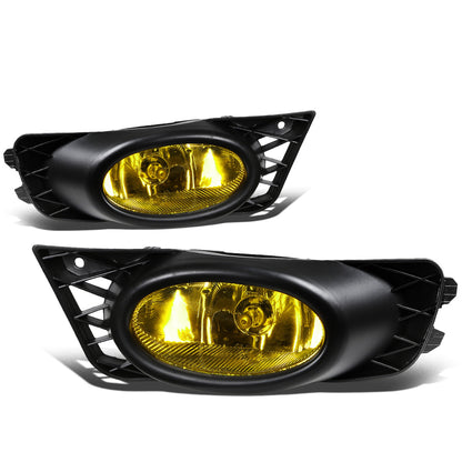 FAROS DE NIEBLA 09-11 HONDA CIVIC 4-DR - W/ SWITCH - H11 BULB - AMBER