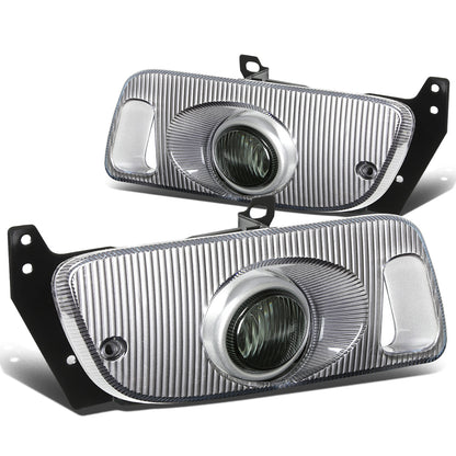 FAROS DE NIEBLA 92-95 HONDA CIVIC 2/3-DR - W/ SWITCH - H3 BULB - SMOKE