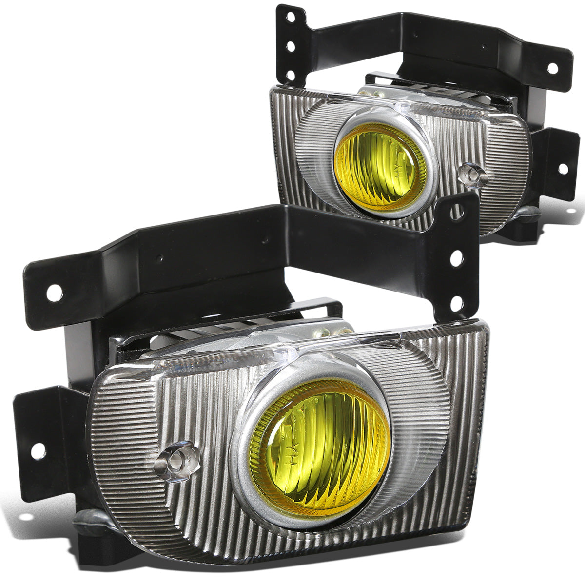 FAROS DE NIEBLA 92-95 HONDA CIVIC 4-DR - W/ SWITCH - H3 BULB - AMBER