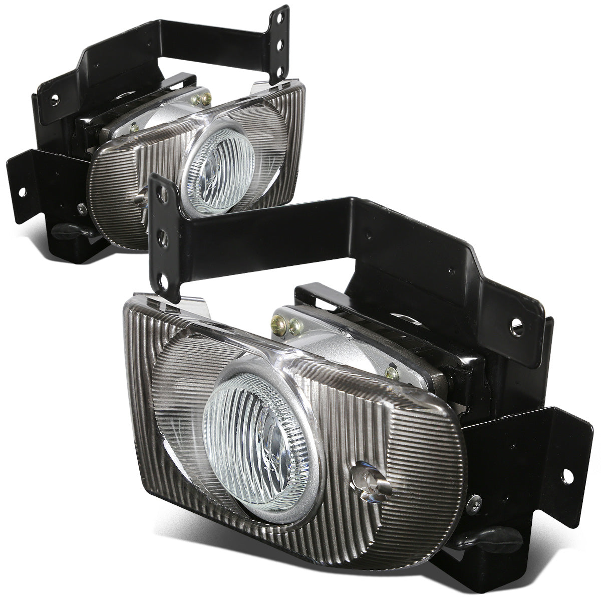 FAROS DE NIEBLA 92-95 HONDA CIVIC 4-DR - W/ SWITCH - H3 BULB - CLEAR
