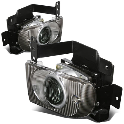 FAROS DE NIEBLA 92-95 HONDA CIVIC 4-DR - W/ SWITCH - H3 BULB - SMOKE