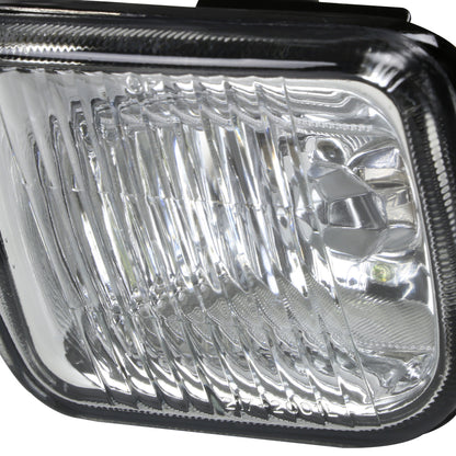 FAROS DE NIEBLA 96-98 HONDA CIVIC 2/3/4-DR - W/ SWITCH - H3 BULB - CLEAR