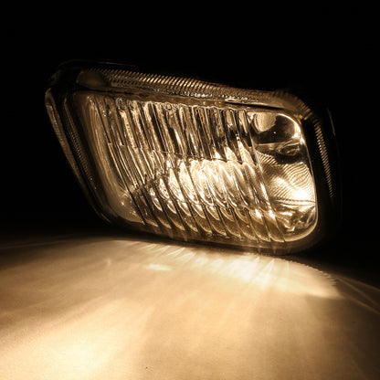 FAROS DE NIEBLA 96-98 HONDA CIVIC 2/3/4-DR - W/ SWITCH - H3 BULB - CLEAR