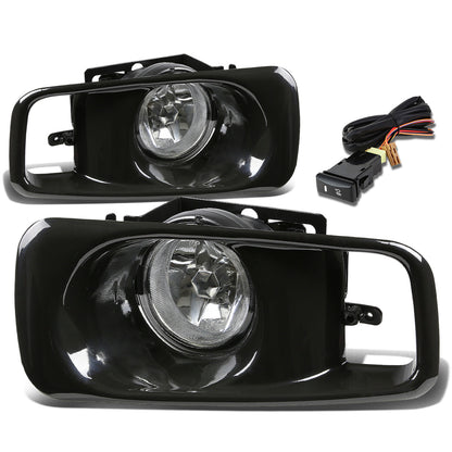 FAROS DE NIEBLA 99-00 HONDA CIVIC 2/3/4-DR - W/ SWITCH - H2 BULB - CLEAR
