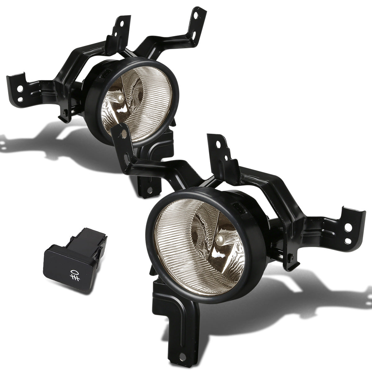 FAROS DE NIEBLA 07-09 HONDA CRV 4-DR - W/ SWITCH - H11 BULB - SMOKE