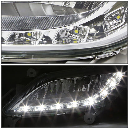 FAROS DE NIEBLA 12-16 HYUNDAI VELOSTER - LED DRL - W/ SWITCH - 881 BULB - CLEAR
