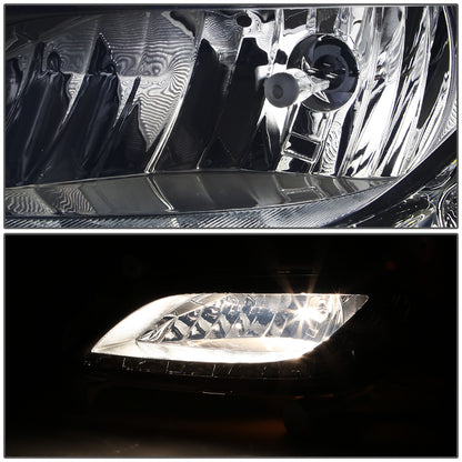 FAROS DE NIEBLA 12-16 HYUNDAI VELOSTER 3-DR - LED DRL - W/ SWITCH - 881 BULB - SMOKE