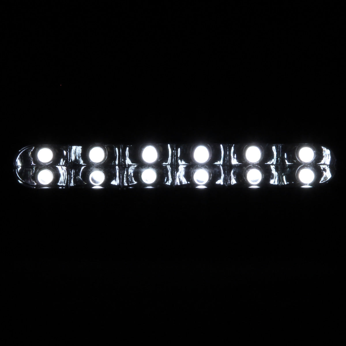 FAROS DE NIEBLA UNIVERSAL - 12 LED - DRL - CLEAR