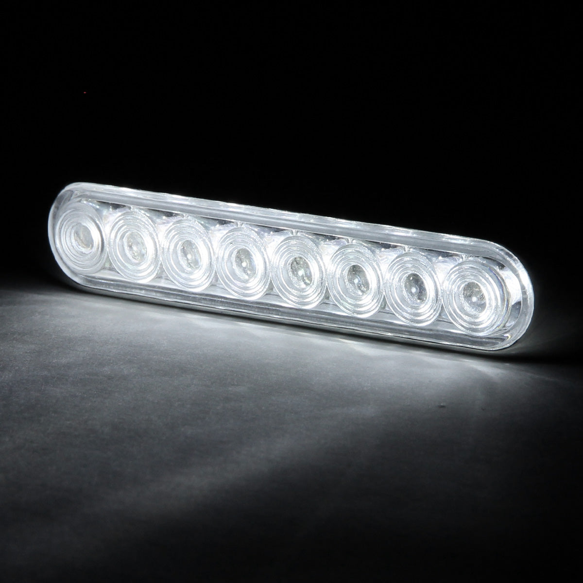 FAROS DE NIEBLA UNIVERSAL - 8 LED - DRL - TYPE-2 - CLEAR