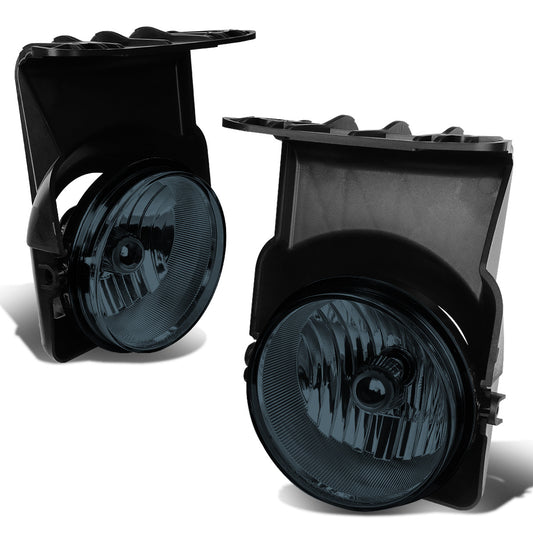 FAROS DE NIEBLA 03-06 GMC SIERRA 1500HD, 2500HD, 3500HD 2/4-DR - NO SWITCH - H10 BULB - SMOKE