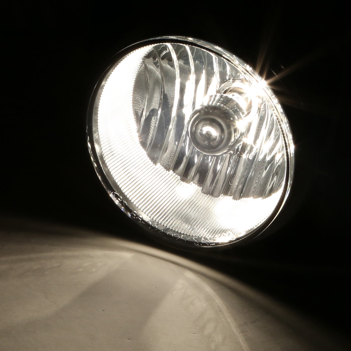 FAROS DE NIEBLA 03-06 GMC SIERRA 1500HD, 2500HD, 3500HD 2/4-DR - NO SWITCH - H10 BULB - SMOKE