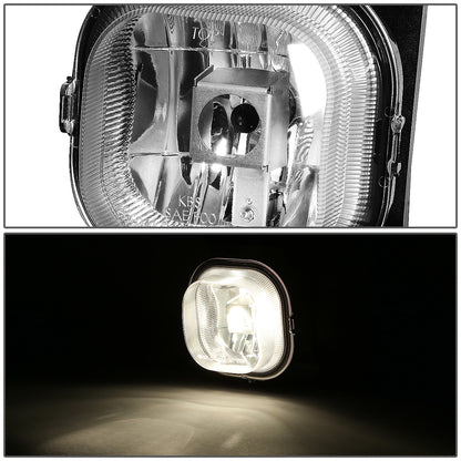 FAROS DE NIEBLA 99-04 FORD F-250, F-350, F-450 - SUPER DUTY / 01-04 FORD EXCURSION 2/4-DR - NO SWITCH - 9145 BULB - CLEAR