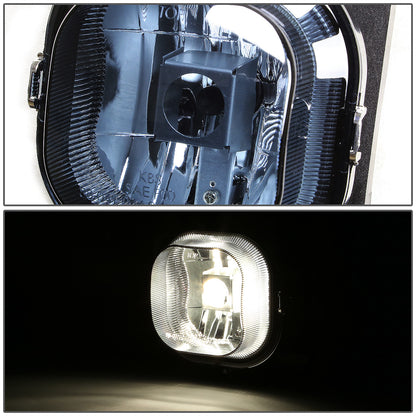 FAROS DE NIEBLA 99-04 FORD F-250, F-350, F-450 - SUPER DUTY / 01-04 FORD EXCURSION 2/4-DR - NO SWITCH - 9145 BULB - SMOKE