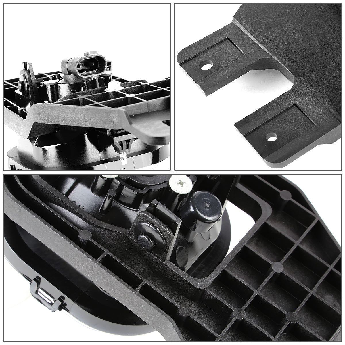FAROS DE NIEBLA 99-04 FORD F-250, F-350, F-450 - SUPER DUTY / 01-04 FORD EXCURSION 2/4-DR - NO SWITCH - 9145 BULB - SMOKE