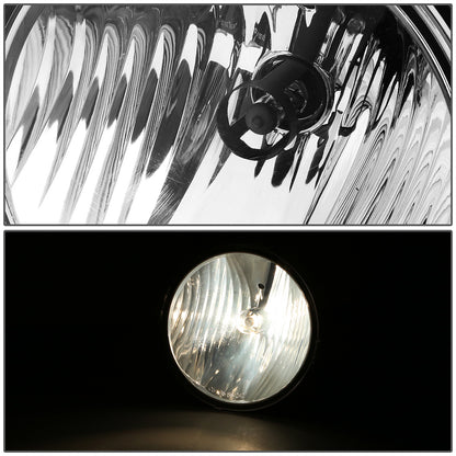 FAROS DE NIEBLA 05-09 FORD MUSTANG GT 2-DOOR - FITS IN GT FOG LIGHT GRILLE - NO SWITCH - H10 BULB - CLEAR