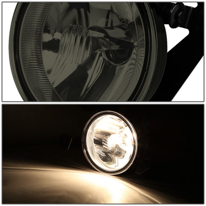 FAROS DE NIEBLA 01-06 GMC YUKON DENALI , YUKON 1500 DENALI / 01-07 SIERRA C3 DENALI / 2006 CADILLAC ESCALADE / 92-99 PONTIAC BONNEVILLE 4-DOOR - NO SWITCH - 880 BULB - SMOKE