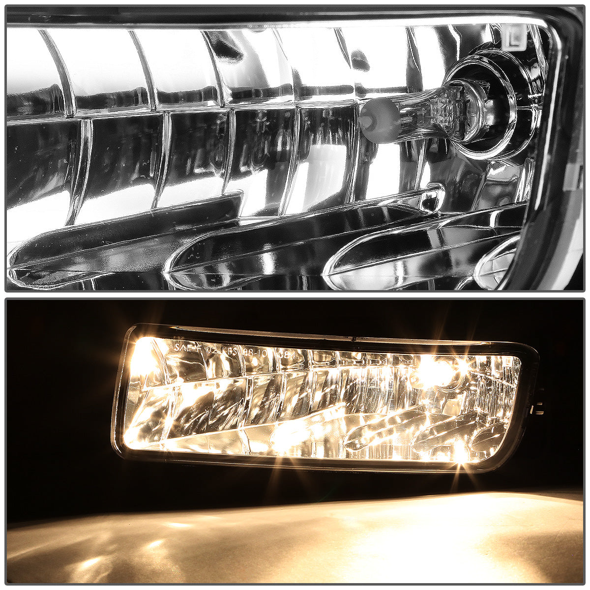 FAROS DE NIEBLA 03-06 FORD EXPEDITION 4-DOOR - NO SWITCH - H10 BULB - CLEAR