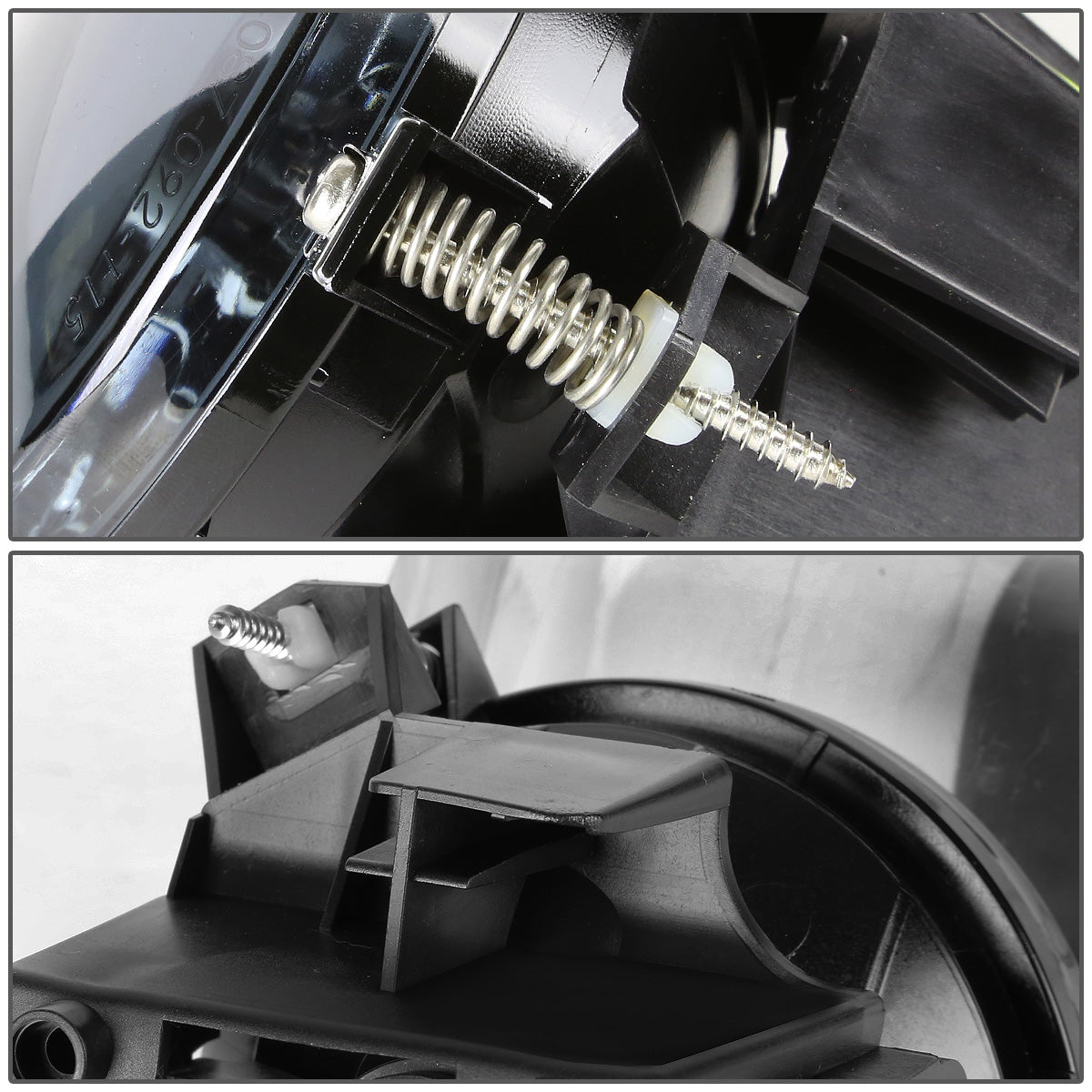 FAROS DE NIEBLA 01-04 DODGE DAKOTA / 01-03 DURANGO 4-DOOR - NO SWITCH - 899 BULB - SMOKE