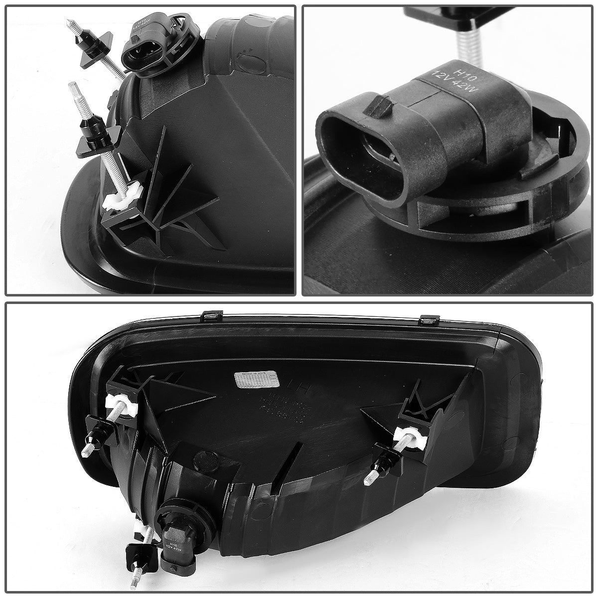 FAROS DE NIEBLA 04-06 FORD F-150 / 2006 LINCOLN MARK LT 2/4-DOOR - NO SWITCH - H10 BULB - SMOKE
