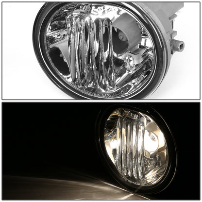 FAROS DE NIEBLA 03-08 TOYOTA MATRIX, PONTIAC VIBE / 04-10 TOYOTA TC W/ PT413-21050 GRILLE 2/4-DR - DOES NOT FIT 07-08 MATRIX XRS - NO SWITCH - 9006 BULB - CLEAR