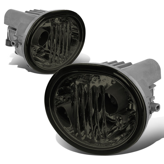 FAROS DE NIEBLA 03-08 TOYOTA MATRIX, PONTIAC VIBE / 04-10 TOYOTA TC W/ PT413-21050 GRILLE 2/4-DR - DOES NOT FIT 07-08 MATRIX XRS - NO SWITCH - 9006 BULB - SMOKE