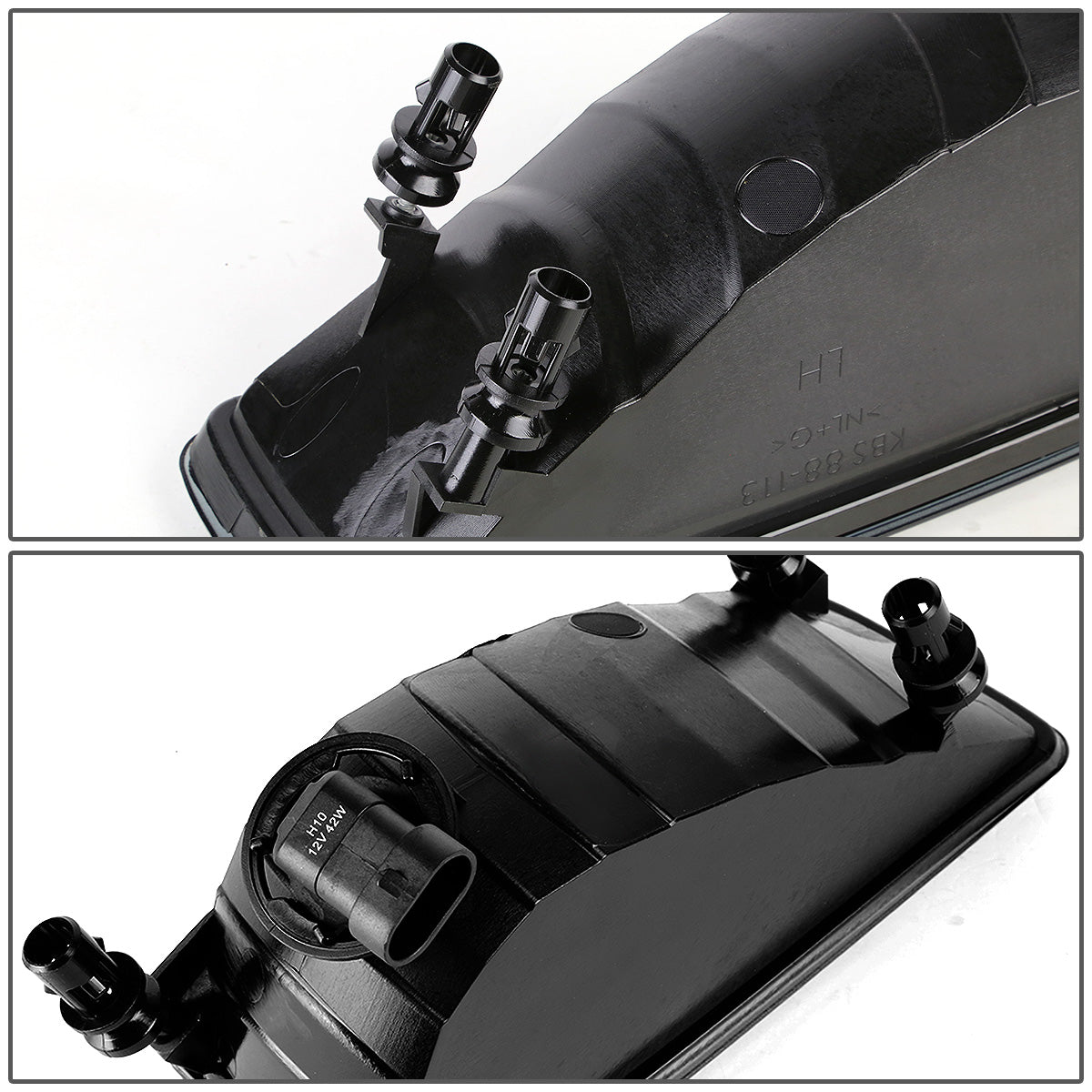 FAROS DE NIEBLA 06-10 FORD EXPLORER / 07-10 FORD EXPLORER SPORT TRAC 4-DOOR - NO SWITCH - 9145 BULB - AMBER