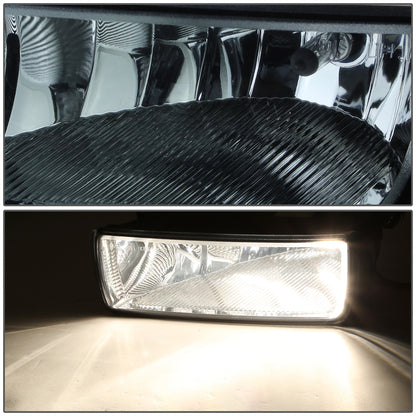 FAROS DE NIEBLA 06-10 FORD EXPLORER / 07-10 FORD EXPLORER SPORT TRAC 4-DOOR - NO SWITCH - 9145 BULB - SMOKE