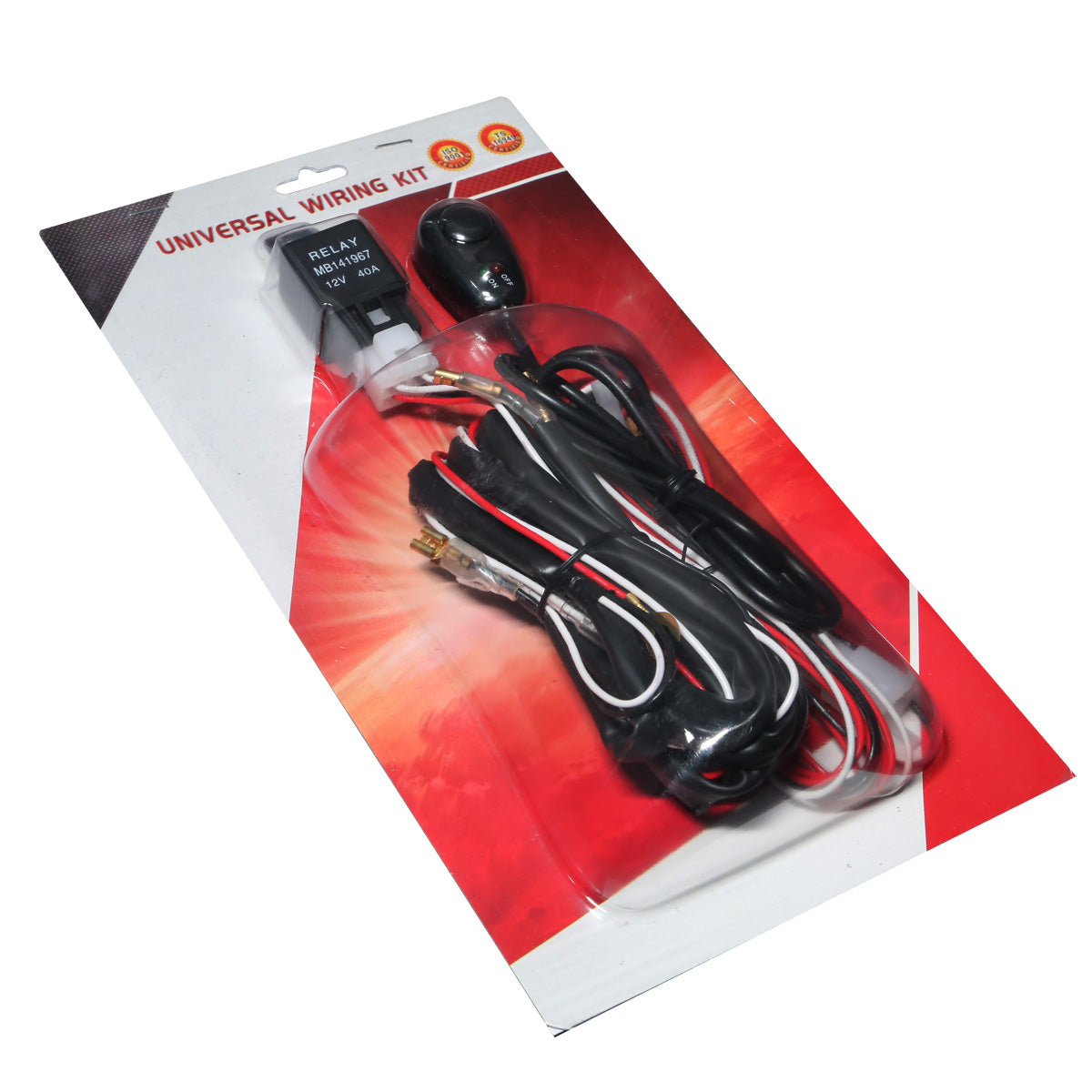 FAROS DE NIEBLA UNIVERSAL WIRING HARNESS - W/ SWITCH
