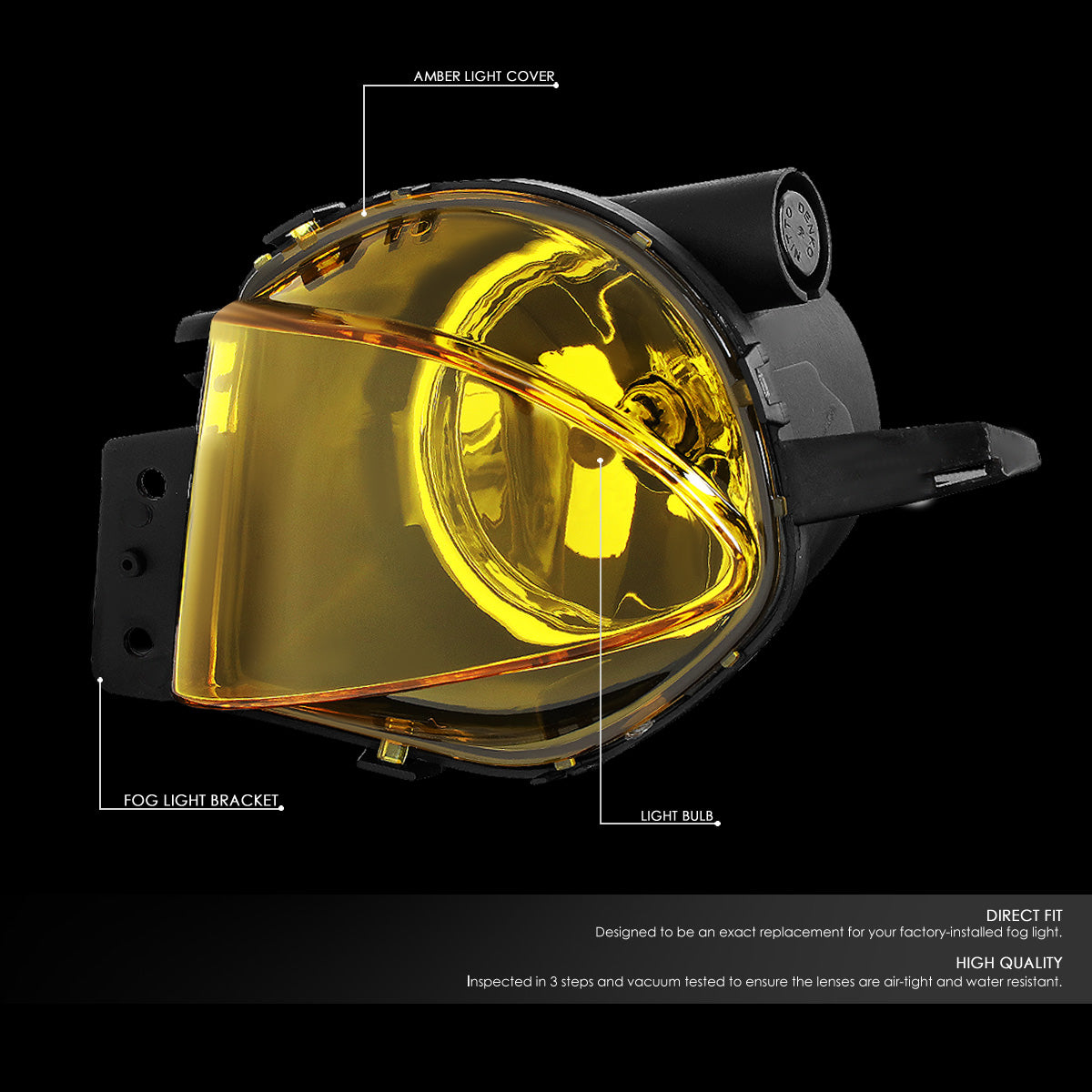 FAROS DE NIEBLA 06-09 BMW 3 SERIES E90 - AMBER