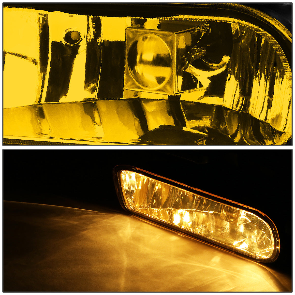 FAROS DE NIEBLA 99-02 CHEVY SILVERADO 1500, 2500, 01-02 SILVERADO 1500 HD, 2500 HD, 2500 / 00-06 SUBURBAN 1500, 2500, TAHOE - W/ SWITCH - 880 BULB - AMBER