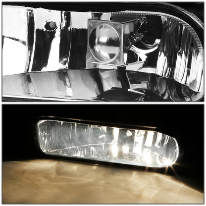 FAROS DE NIEBLA 99-02 CHEVY SILVERADO 1500, 2500, 01-02 SILVERADO 1500 HD, 2500 HD, 2500 / 00-06 SUBURBAN 1500, 2500, TAHOE - W/ SWITCH - 880 BULB - CLEAR