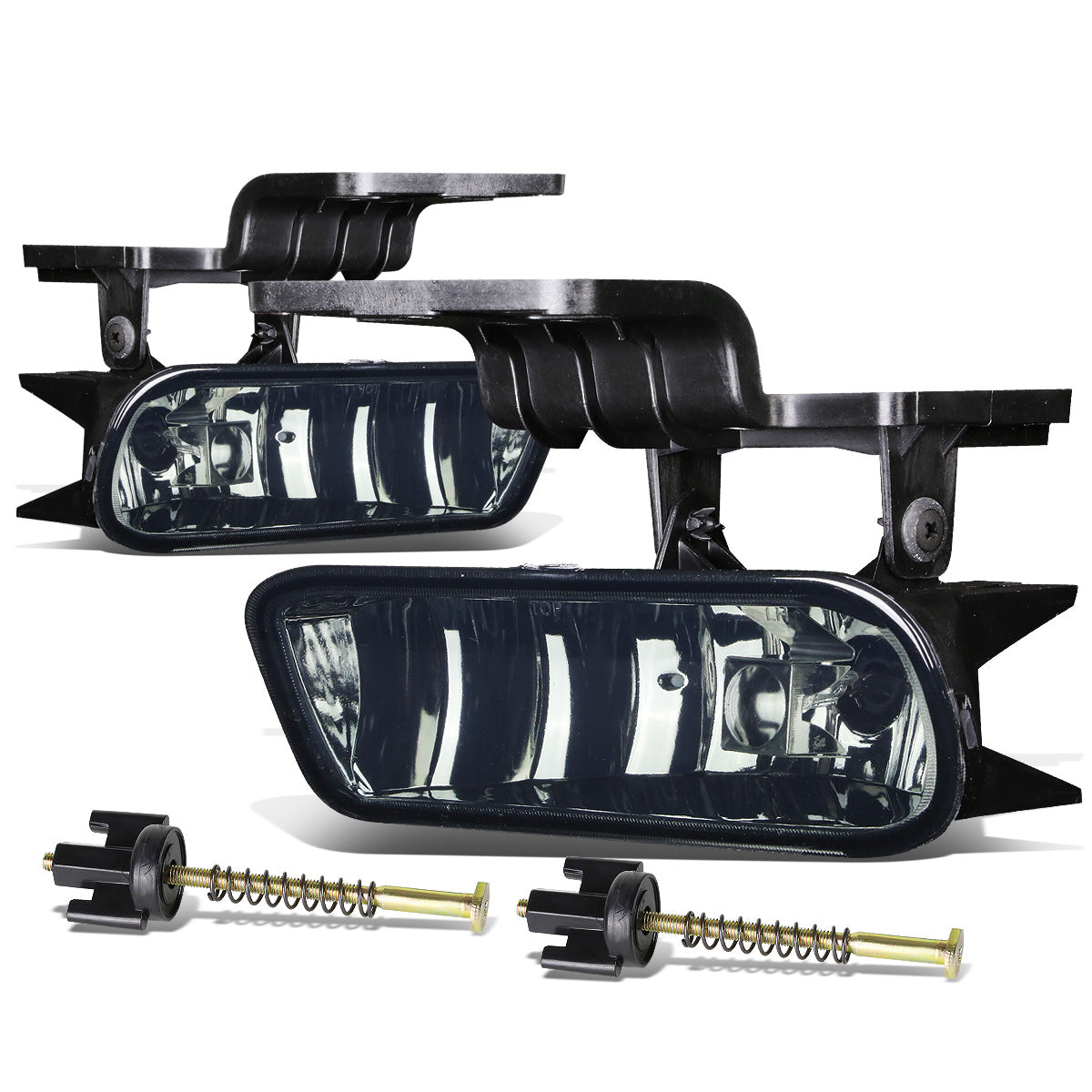 FAROS DE NIEBLA 99-02 CHEVY SILVERADO 1500, 2500, 01-02 SILVERADO 1500 HD, 2500 HD, 2500 / 00-06 SUBURBAN 1500, 2500, TAHOE - W/ SWITCH - 880 BULB - SMOKE