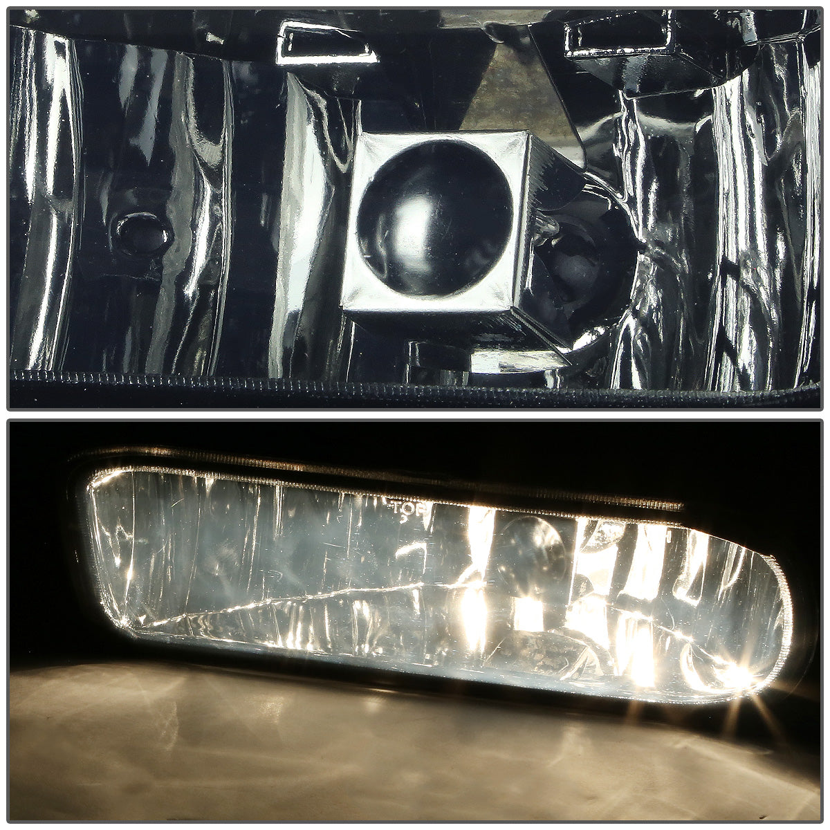 FAROS DE NIEBLA 99-02 CHEVY SILVERADO 1500, 2500, 01-02 SILVERADO 1500 HD, 2500 HD, 2500 / 00-06 SUBURBAN 1500, 2500, TAHOE - W/ SWITCH - 880 BULB - SMOKE