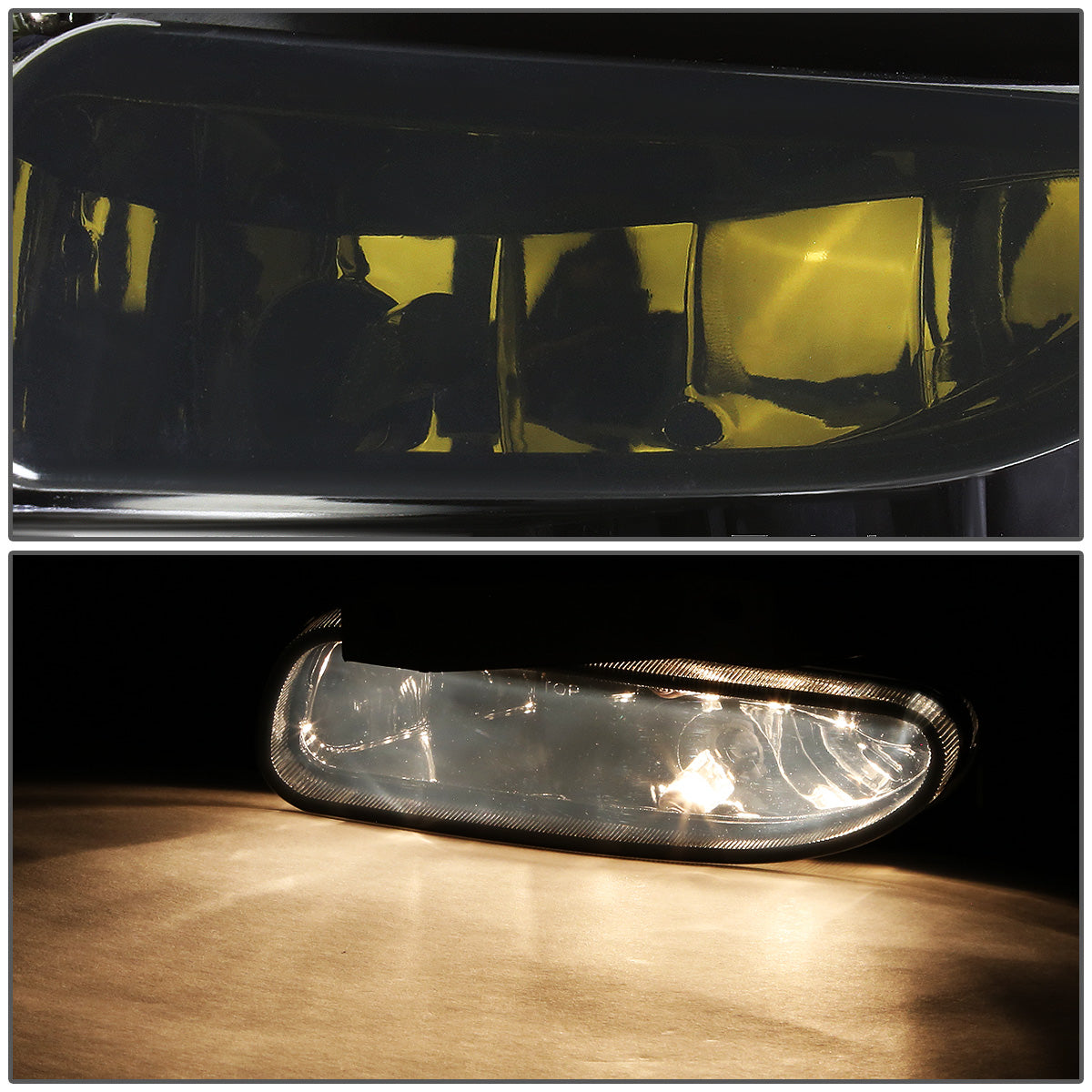 FAROS DE NIEBLA 99-04 FORD MUSTANG GT - 899 BULB - BLACK