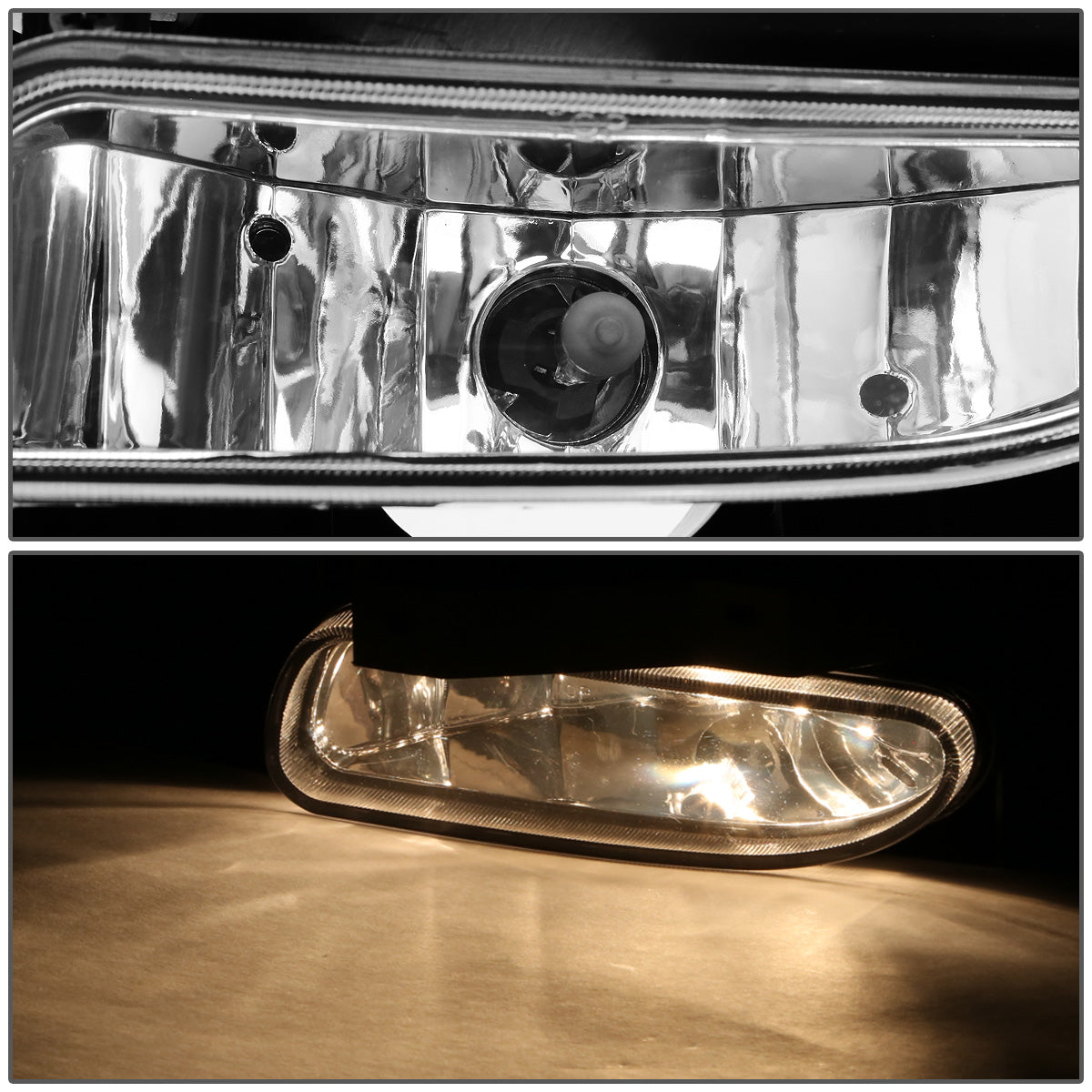 FAROS DE NIEBLA 99-04 FORD MUSTANG GT - 899 BULB - CLEAR