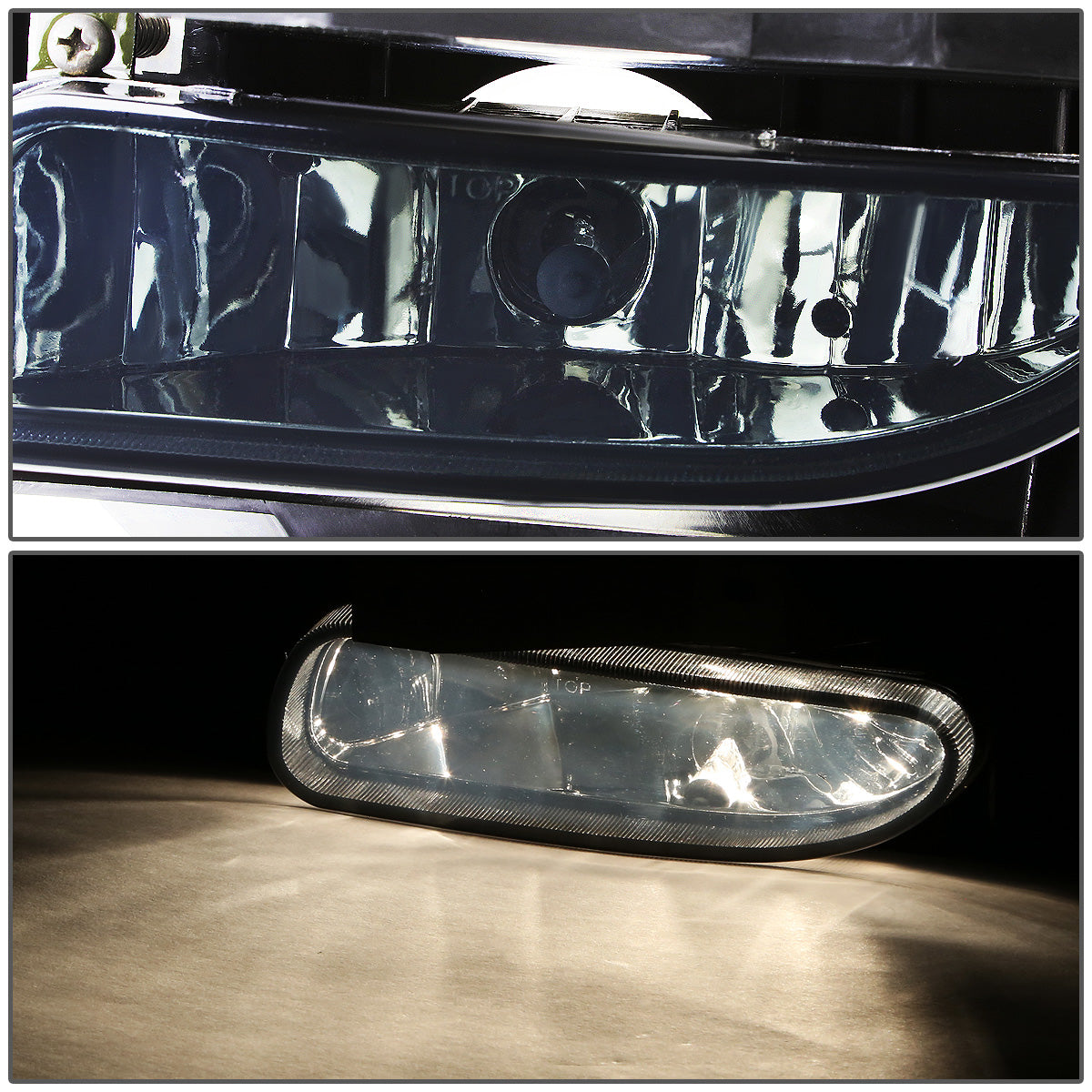 FAROS DE NIEBLA 99-04 FORD MUSTANG GT - 899 BULB - SMOKE