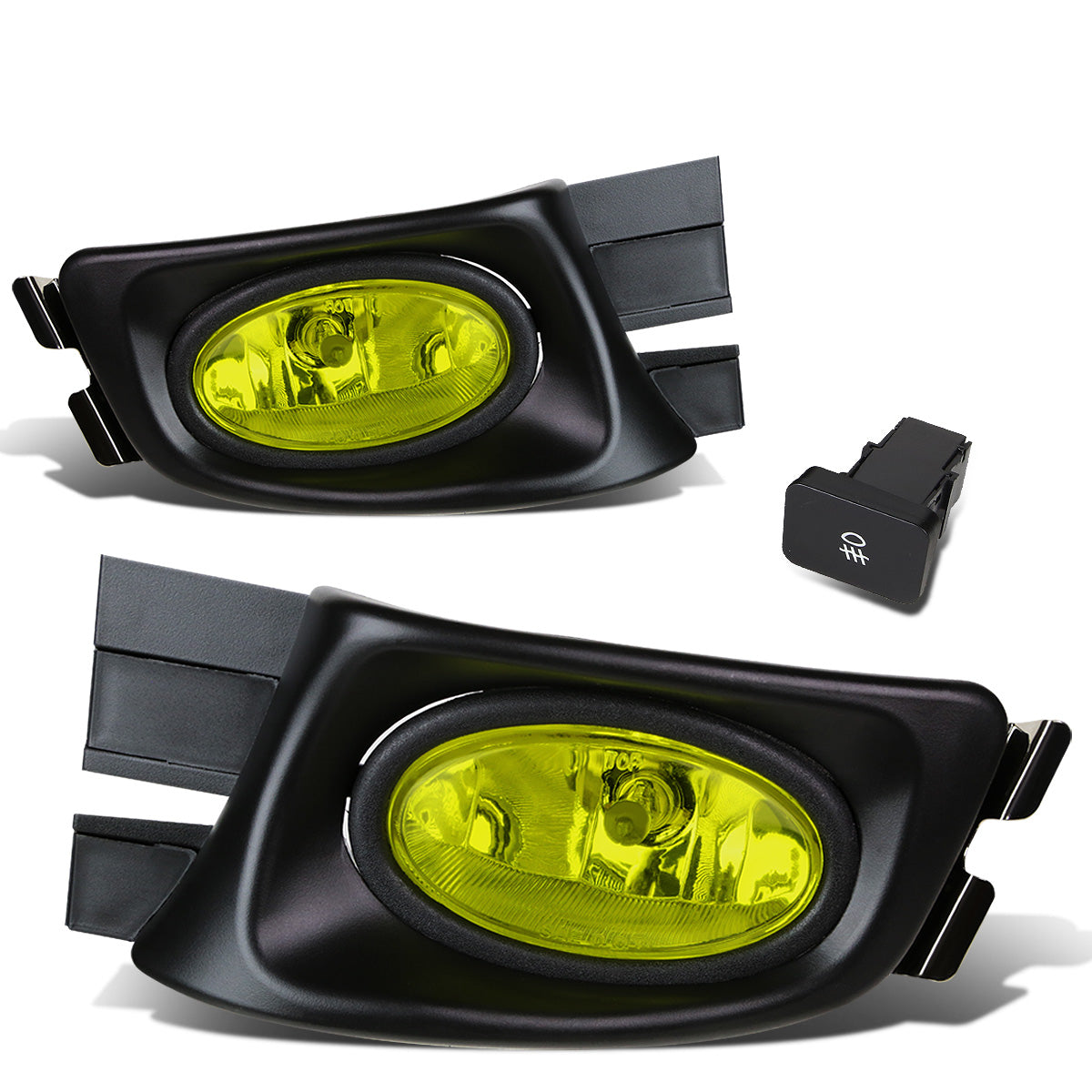 FAROS DE NIEBLA 03-05 HONDA ACCORD 4-DOOR - W/ SWITCH - H11 BULB - AMBER