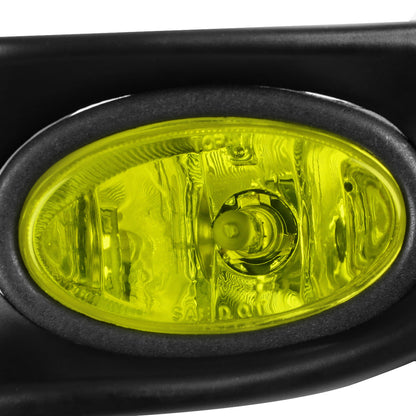 FAROS DE NIEBLA 03-05 HONDA ACCORD 4-DOOR - W/ SWITCH - H11 BULB - AMBER