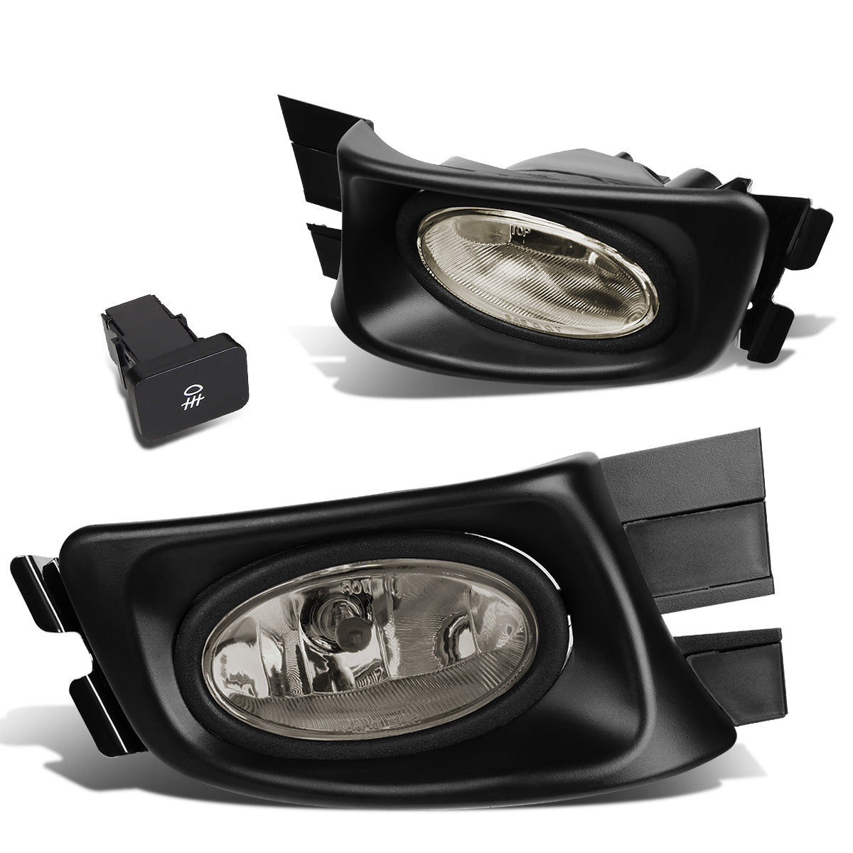 FAROS DE NIEBLA 03-05 HONDA ACCORD 4-DOOR - W/ SWITCH - H11 BULB - SMOKE