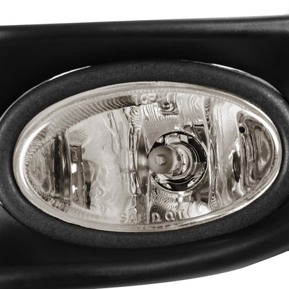 FAROS DE NIEBLA 03-05 HONDA ACCORD 4-DOOR - W/ SWITCH - H11 BULB - SMOKE