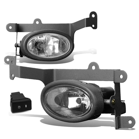 FAROS DE NIEBLA 06-08 HONDA CIVIC 2-DOOR - W/ SWITCH - H11 BULB - CLEAR