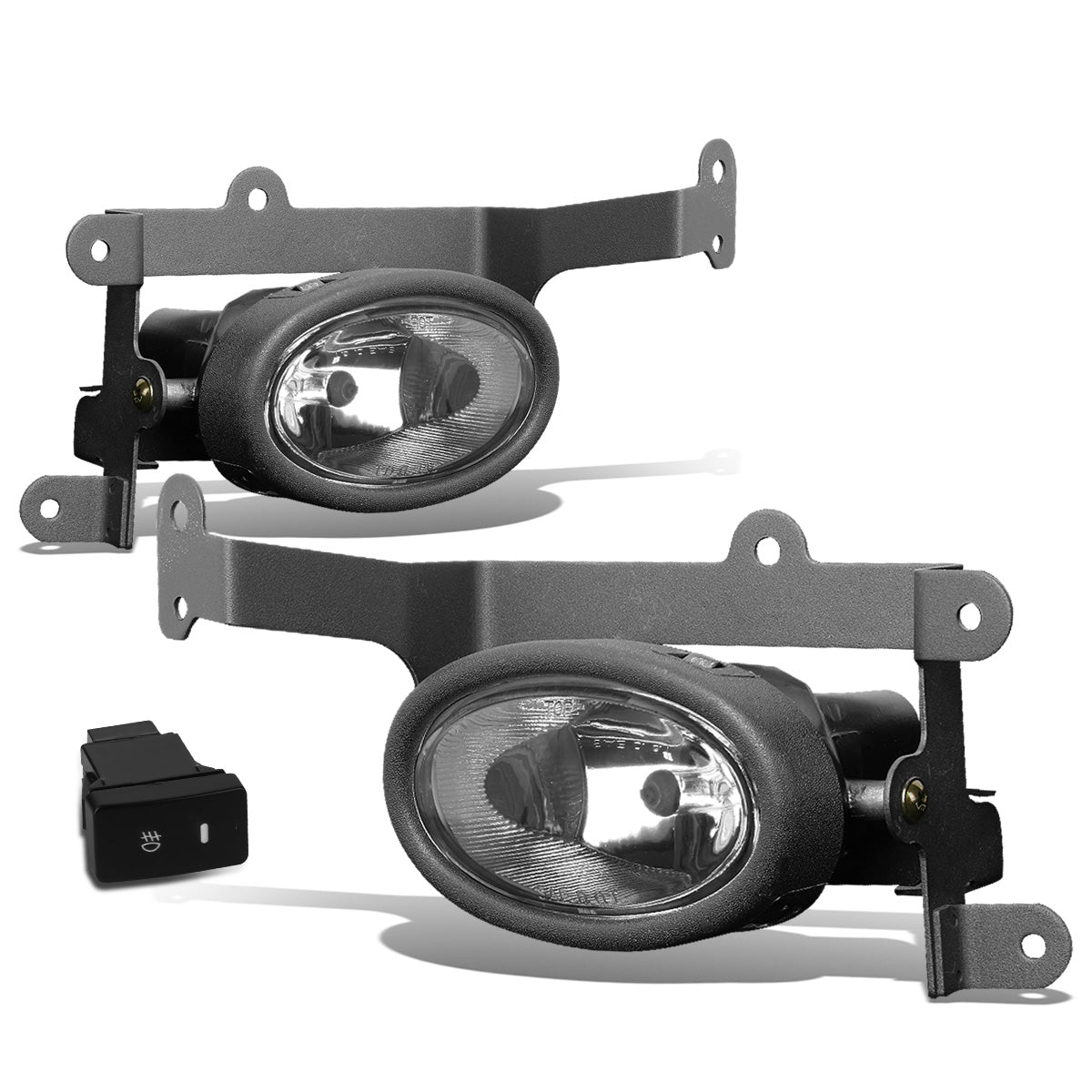 FAROS DE NIEBLA 06-08 HONDA CIVIC 2-DOOR - W/ SWITCH - H11 BULB - CLEAR