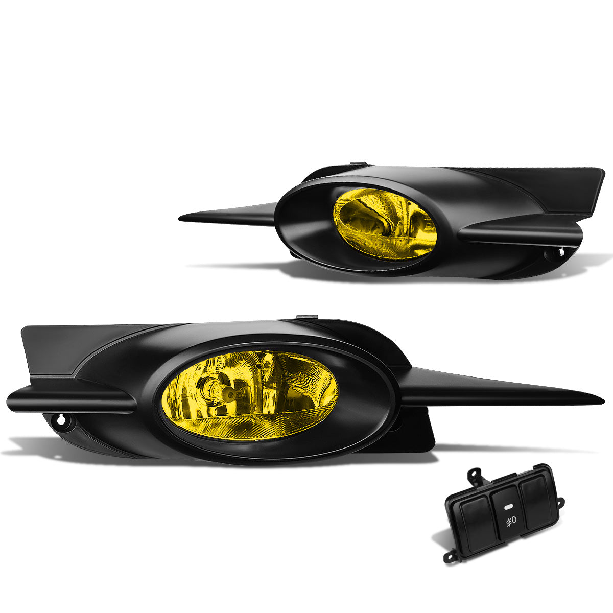 FAROS DE NIEBLA 09-11 HONDA CIVIC 2-DOOR - W/ SWITCH - H11 BULB - AMBER
