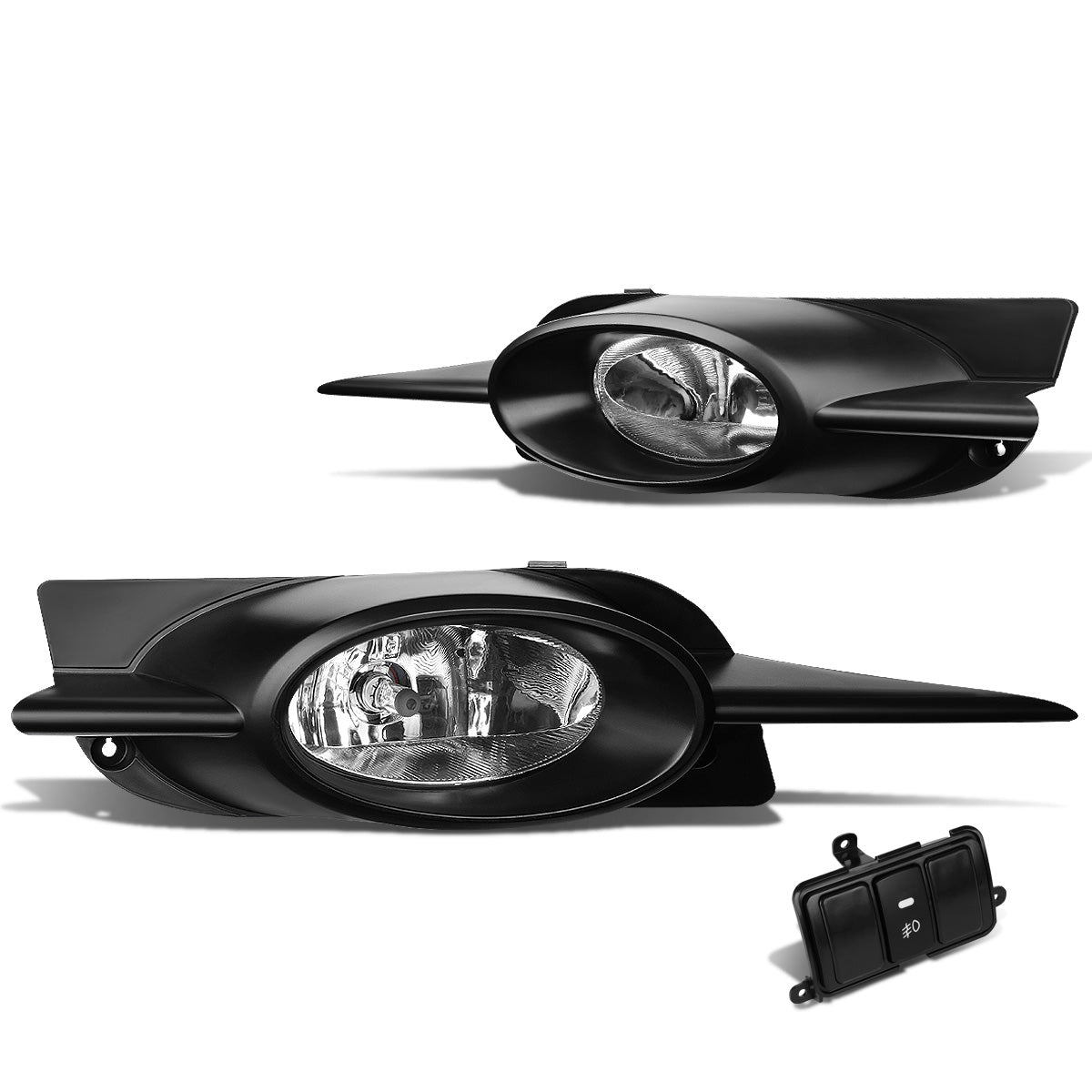 FAROS DE NIEBLA 09-11 HONDA CIVIC 2-DOOR - W/ SWITCH - H11 BULB - CLEAR