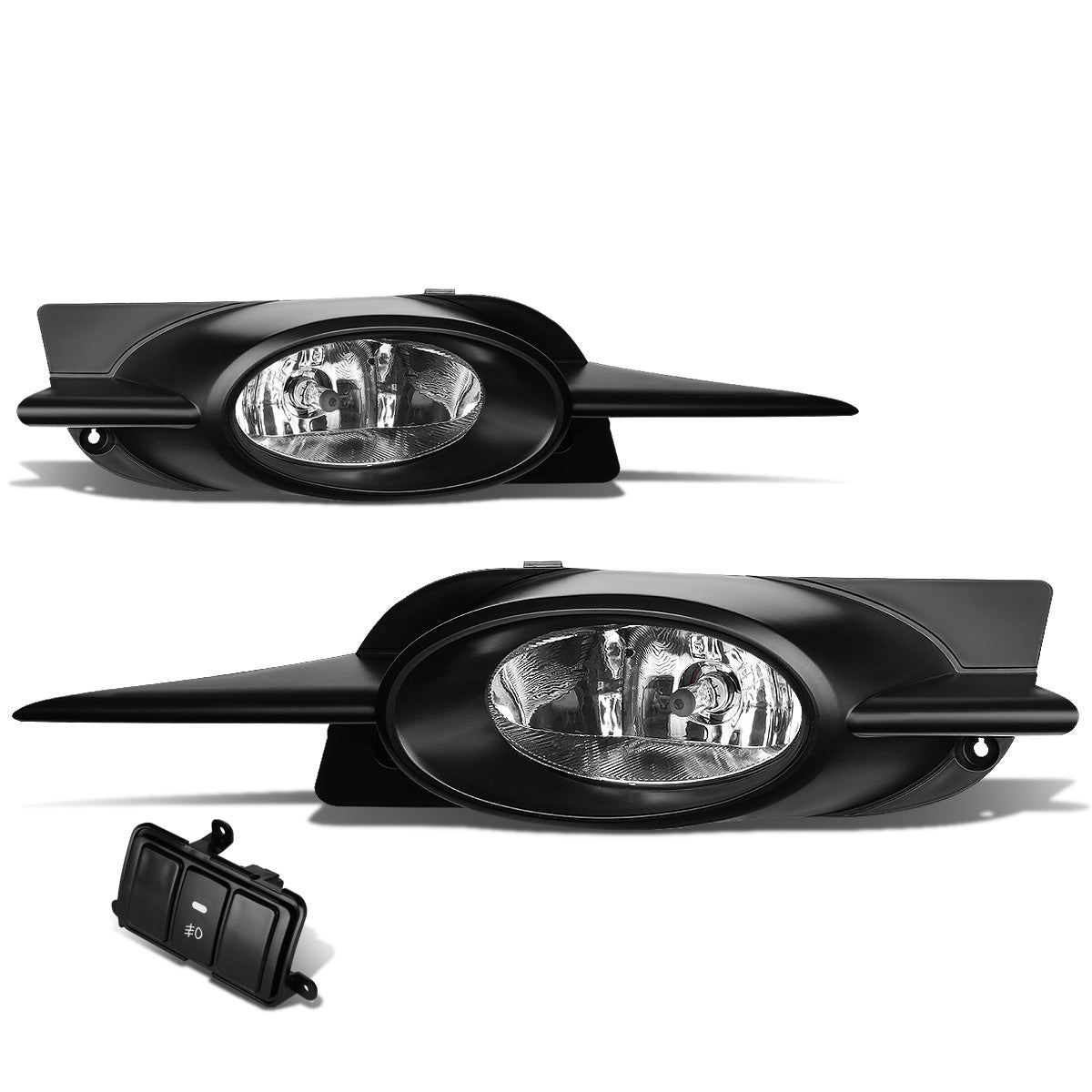 FAROS DE NIEBLA 09-11 HONDA CIVIC 2-DOOR - W/ SWITCH - H11 BULB - CLEAR