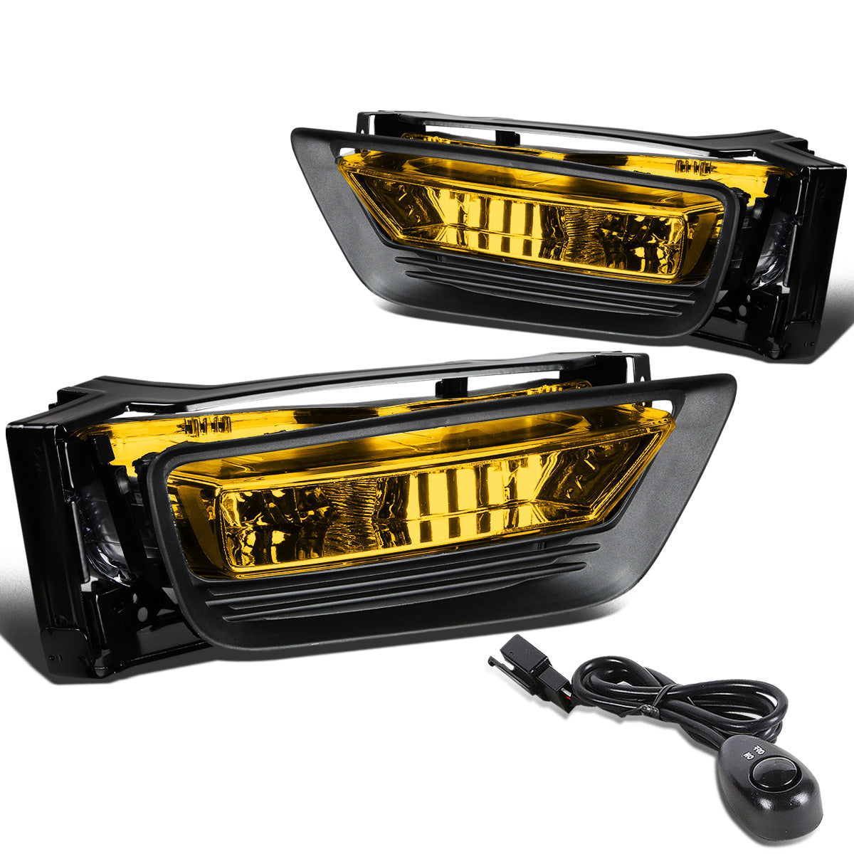 FAROS DE NIEBLA 13-14 HONDA ACCORD 4-DOOR - W/ SWITCH - H11 BULB - AMBER