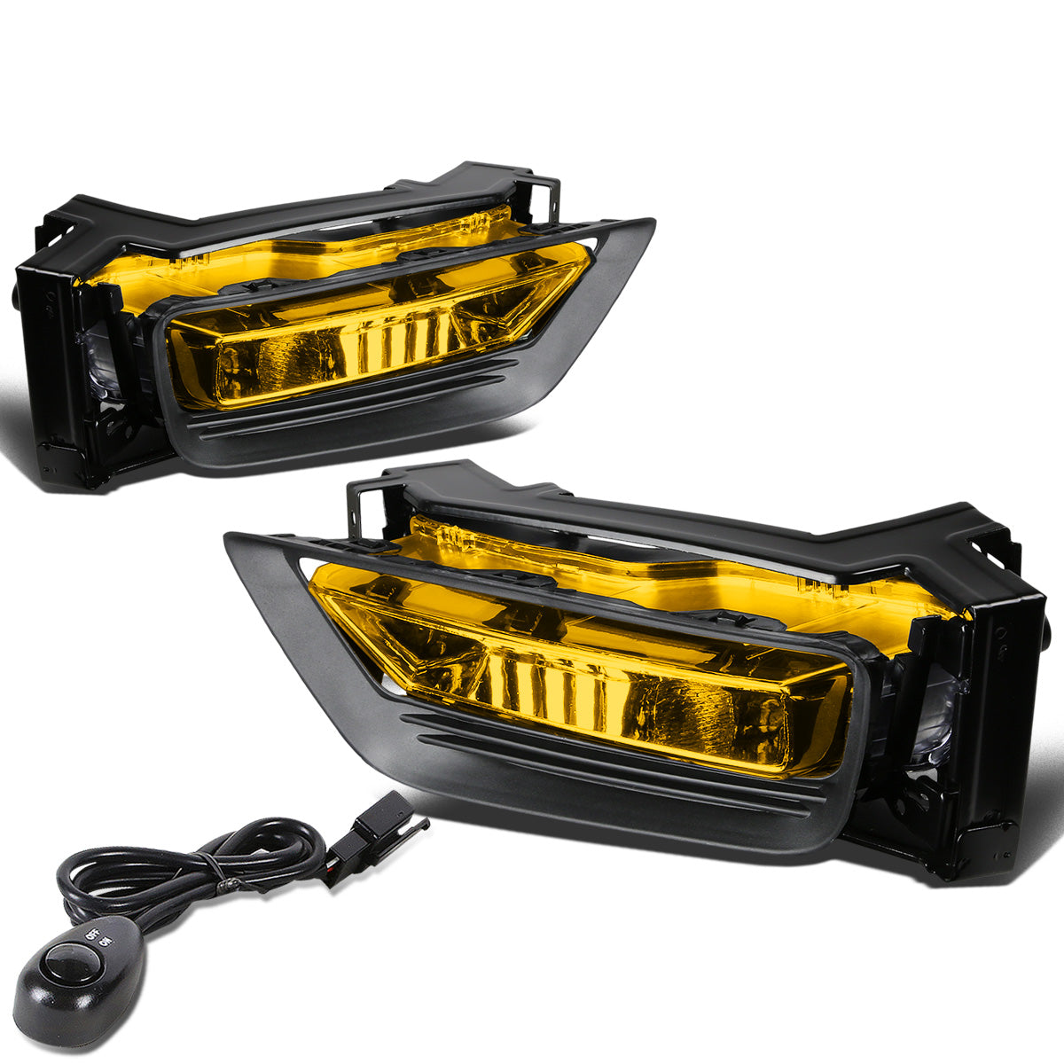 FAROS DE NIEBLA 13-14 HONDA ACCORD 4-DOOR - W/ SWITCH - H11 BULB - AMBER