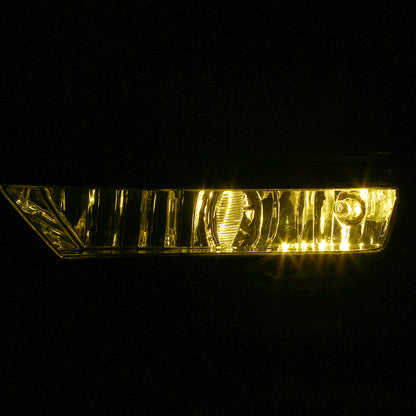 FAROS DE NIEBLA 13-14 HONDA ACCORD 4-DOOR - W/ SWITCH - H11 BULB - AMBER
