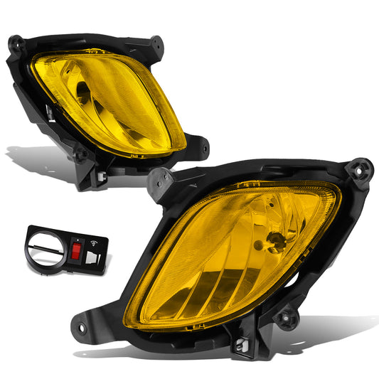 FAROS DE NIEBLA 10-12 HYUNDAI GENESIS COUPE - W/SWITCH - 881 BULB - AMBER