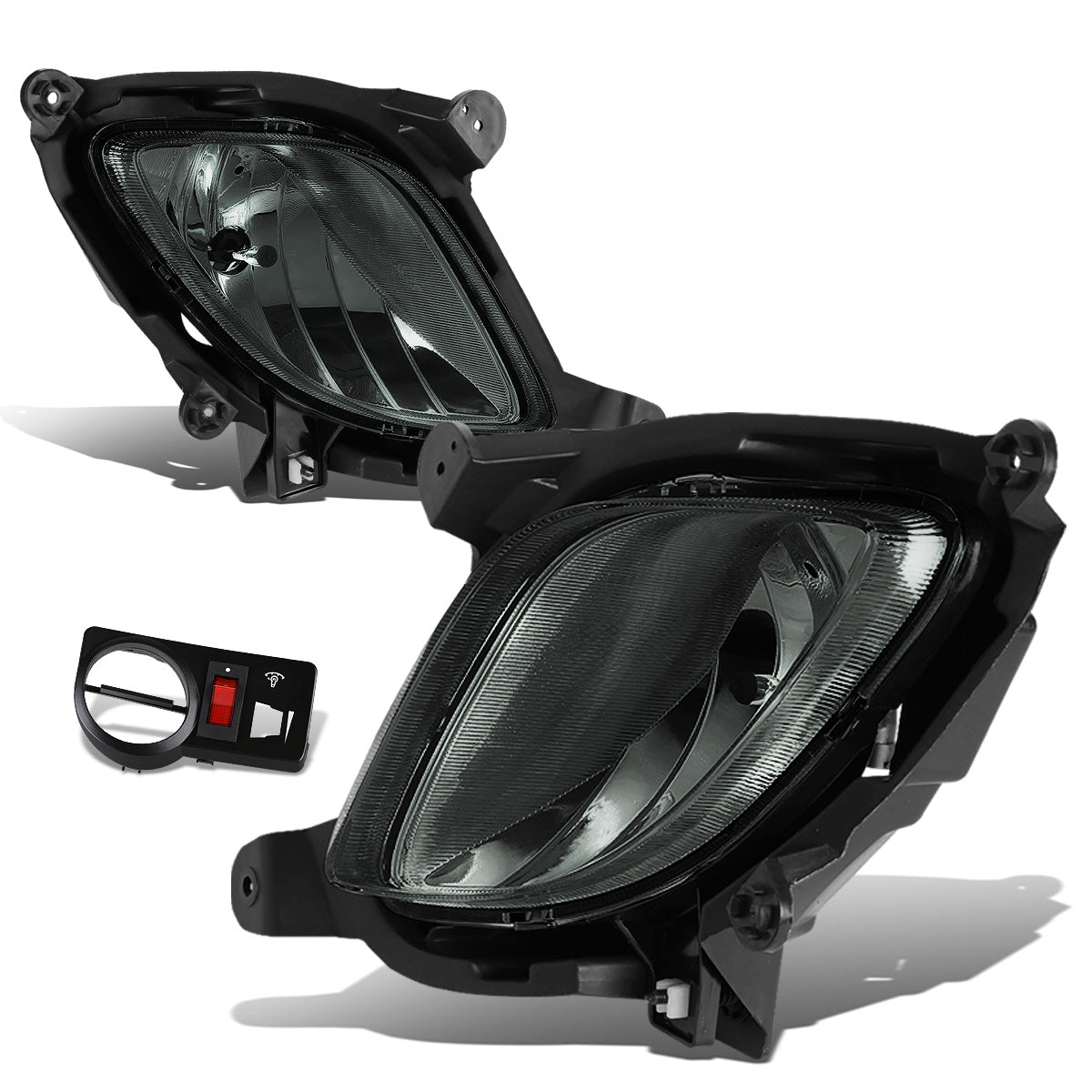 FAROS DE NIEBLA 10-12 HYUNDAI GENESIS COUPE - W/SWITCH - 881 BULB - SMOKE